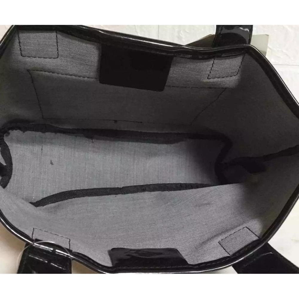 NWT See By Chloe Black Structured Tote with Modern Aesthetic - Picture 7 of 9